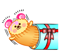 Roll cake Bear Sticker sticker #14166963