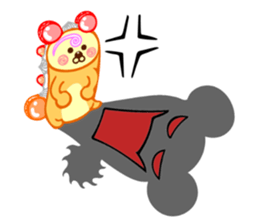 Roll cake Bear Sticker sticker #14166968