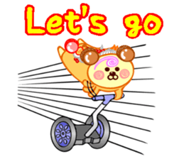 Roll cake Bear Sticker sticker #14166972