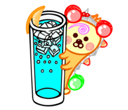 Roll cake Bear Sticker sticker #14166981