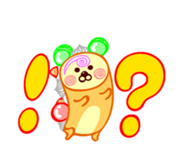 Roll cake Bear Sticker sticker #14166982