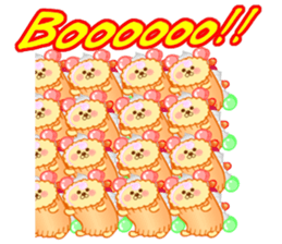 Roll cake Bear Sticker sticker #14166983
