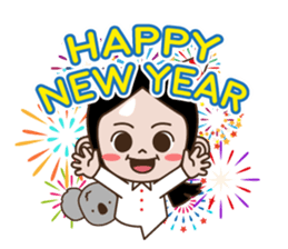 Mint-Meng Merry X'mas & Happy New Year sticker #14167002