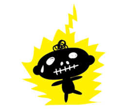 Fun twin baby sticker #14167015