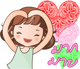 Miss Care good wishes sticker #14167079