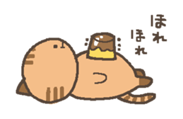 Cat Pudding2 sticker #14167126