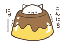 Cat Pudding2 sticker #14167127