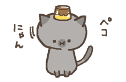 Cat Pudding2 sticker #14167143