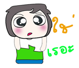 ...My name is Kaito.... sticker #14167359