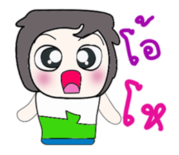 ...My name is Kaito.... sticker #14167361