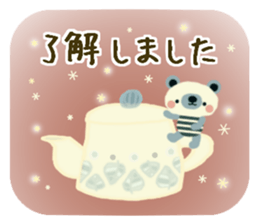 Bear cute plumply sticker #14167472