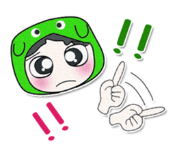 Ha Ha Ha !! My name is Taro..^^ sticker #14167803