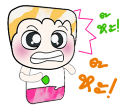 Hello!! My name is Kohaku... sticker #14167853