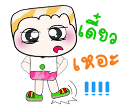 Hello!! My name is Kohaku... sticker #14167858
