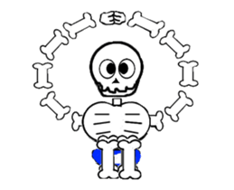 moveing a skeleton sticker #14168119