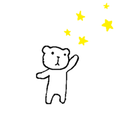 Only picture bear sticker 2 sticker #14168224