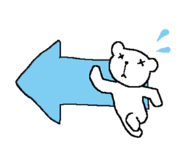 Only picture bear sticker 2 sticker #14168228