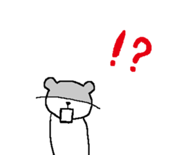 Only picture bear sticker 2 sticker #14168231