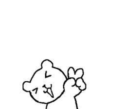 Only picture bear sticker 2 sticker #14168237