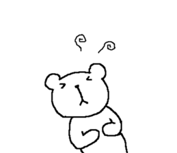 Only picture bear sticker 2 sticker #14168245