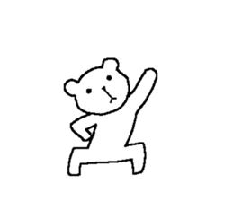 Only picture bear sticker 2 sticker #14168251