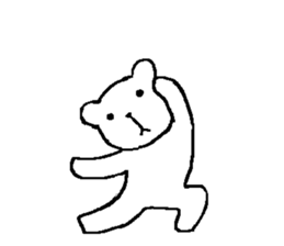 Only picture bear sticker 2 sticker #14168252