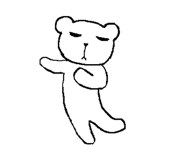 Only picture bear sticker 2 sticker #14168253