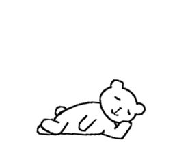 Only picture bear sticker 2 sticker #14168260