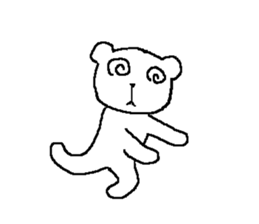 Only picture bear sticker 2 sticker #14168261