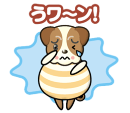 bull dog boy sticker #14168524