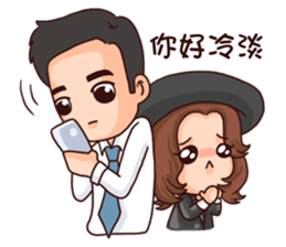 WEI&DOGGIE 'S HAPPY LIFE - 2 sticker #14168601