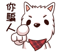 WEI&DOGGIE 'S HAPPY LIFE - 2 sticker #14168622