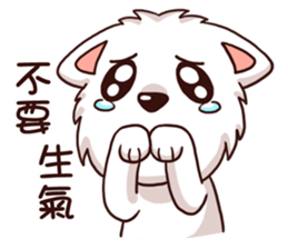 WEI&DOGGIE 'S HAPPY LIFE - 2 sticker #14168625