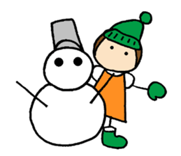 Tonchan of Winter sticker #14168932