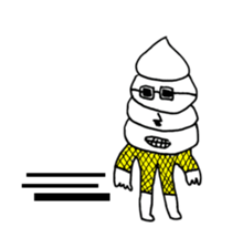 SOFT CREAM TARO sticker #14169144