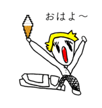 SOFT CREAM TARO sticker #14169150