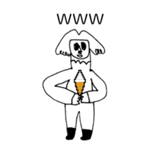 SOFT CREAM TARO sticker #14169151