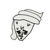 SOFT CREAM TARO sticker #14169162