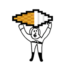 SOFT CREAM TARO sticker #14169175