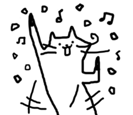 Cat Elva - crazy edition sticker #14169461