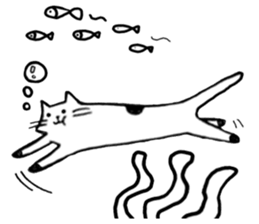 Cat Elva - crazy edition sticker #14169464