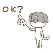 Poteto and Cocoa dog Sticker2 sticker #14169554