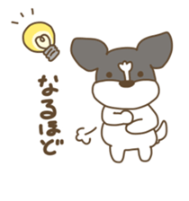 Poteto and Cocoa dog Sticker2 sticker #14169561