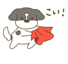 Poteto and Cocoa dog Sticker2 sticker #14169565