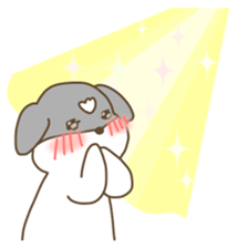 Poteto and Cocoa dog Sticker2 sticker #14169570