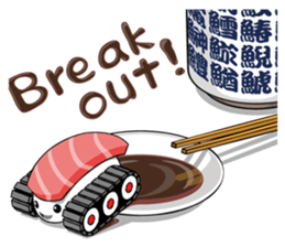 Sushi Tank-2(English) sticker #14170047