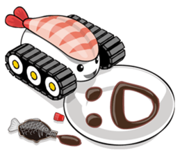 Sushi Tank-2(English) sticker #14170051