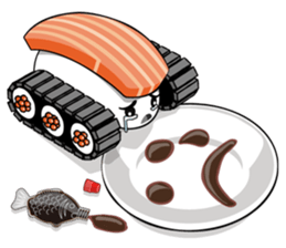 Sushi Tank-2(English) sticker #14170053