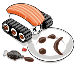 Sushi Tank-2(English) sticker #14170053