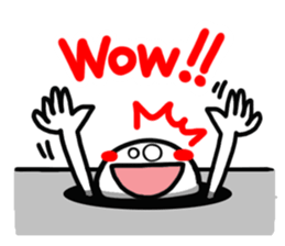 Person in a tunnel (reaction). sticker #14170202